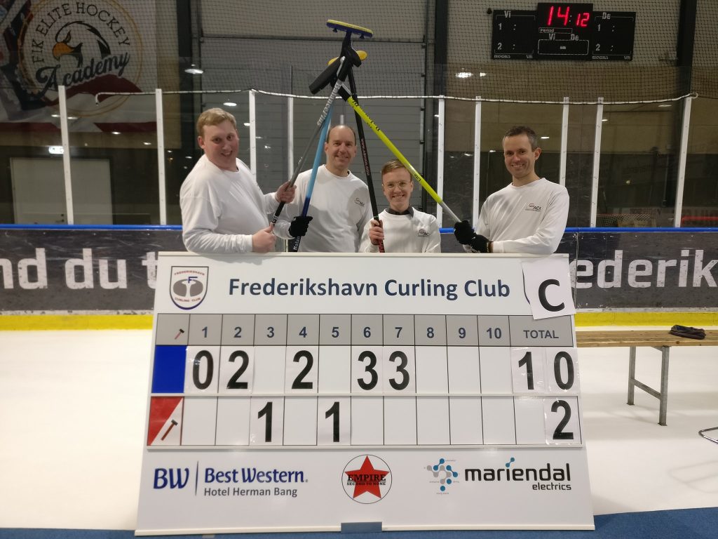 Jysk/Fynsk Curling mesterskab i Frederikshavn